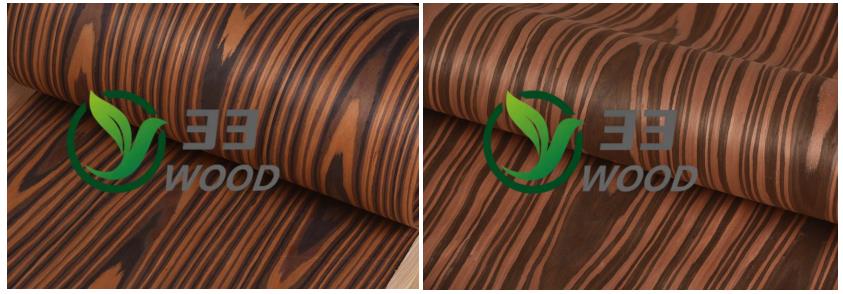 4x8x0.32mm recon poplar face veneer,engineered wood face veneer(图4)